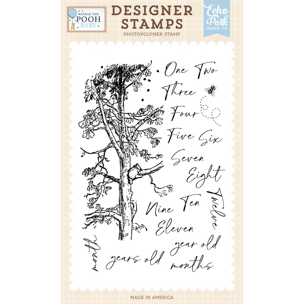 Echo Park First Year Milestones Clear Stamps wpb442046