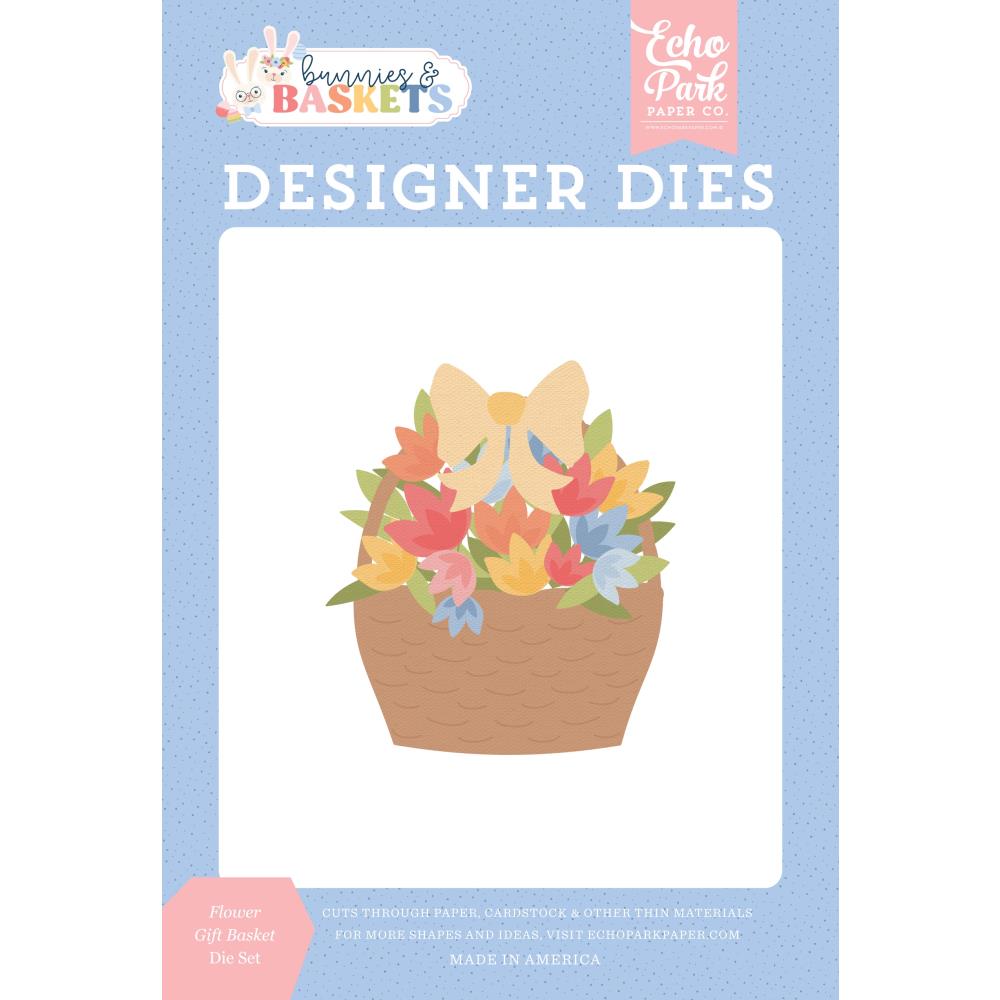 Echo Park Flower Gift Basket Dies bub412041