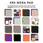 Echo Park Ghosts And Goblins 6 x 6 Mega Paper Pad gg451031 Detailed Image