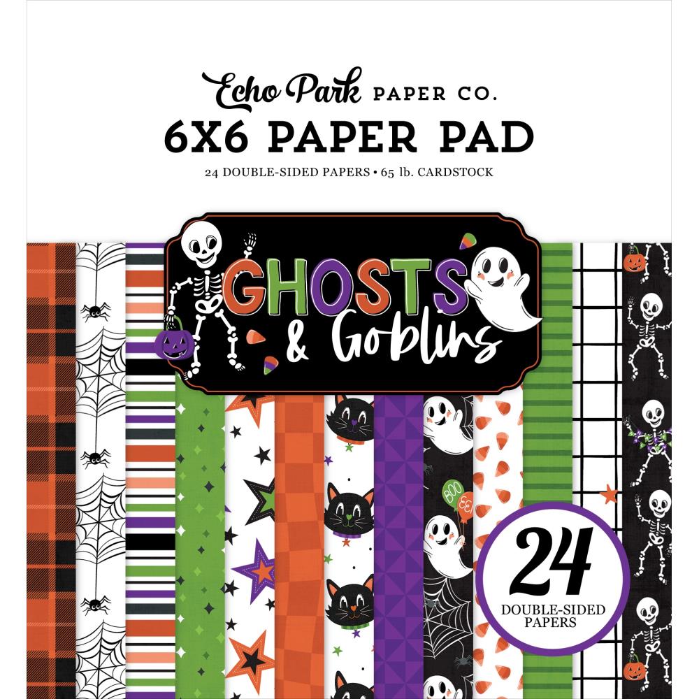 Echo Park Ghosts And Goblins 6 x 6 Paper Pad gg451023