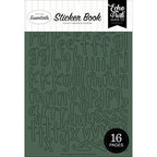 Echo Park Green Alpha Sticker Book ge527029