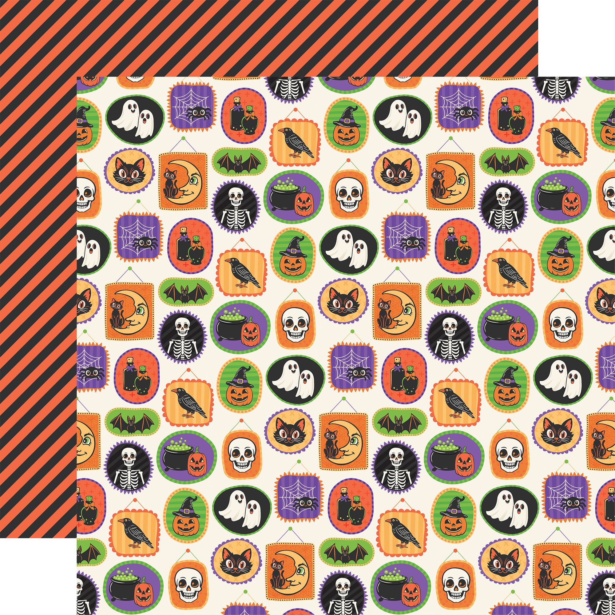 Echo Park Halloween Parade 12 x 12 Collection Kit hpd511016 Haunted Portraits