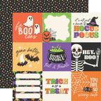 Echo Park Halloween Parade 12 x 12 Collection Kit hpd511016 Hocus Pocus Sentiments