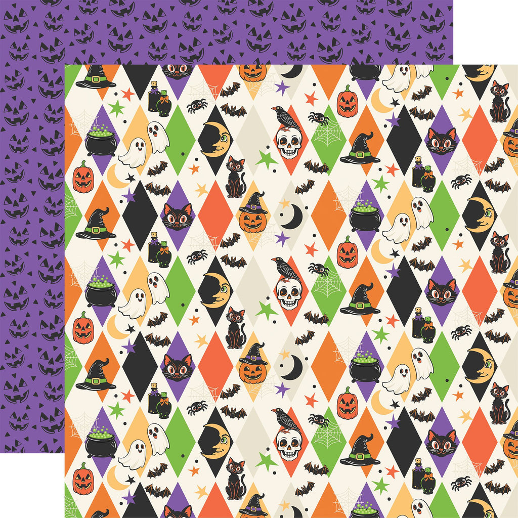 Echo Park Halloween Parade 12 x 12 Collection Kit hpd511016 Spooky Friends