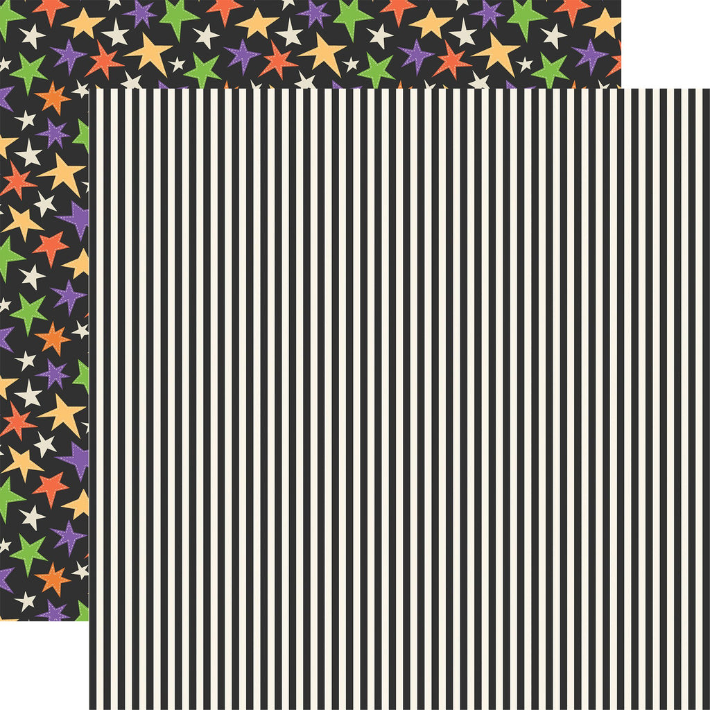 Echo Park Halloween Parade 12 x 12 Collection Kit hpd511016 Spooky Stripes