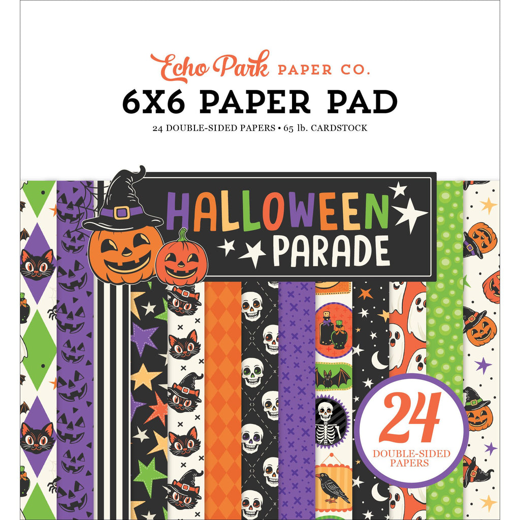 Echo Park Halloween Parade 6 x 6 Paper Pad hpd511023