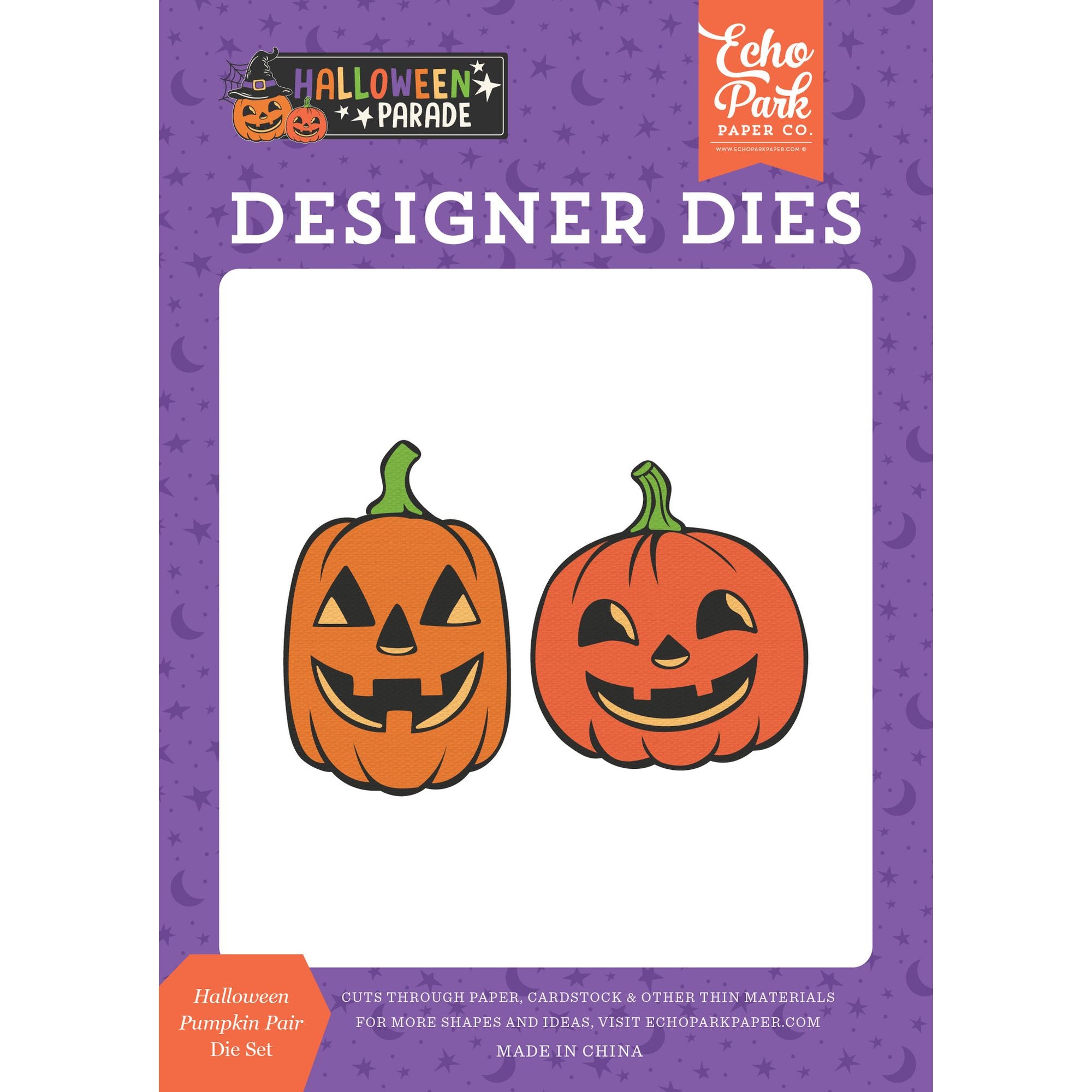 Echo Park Halloween Pumpkin Pair Dies hpd511041