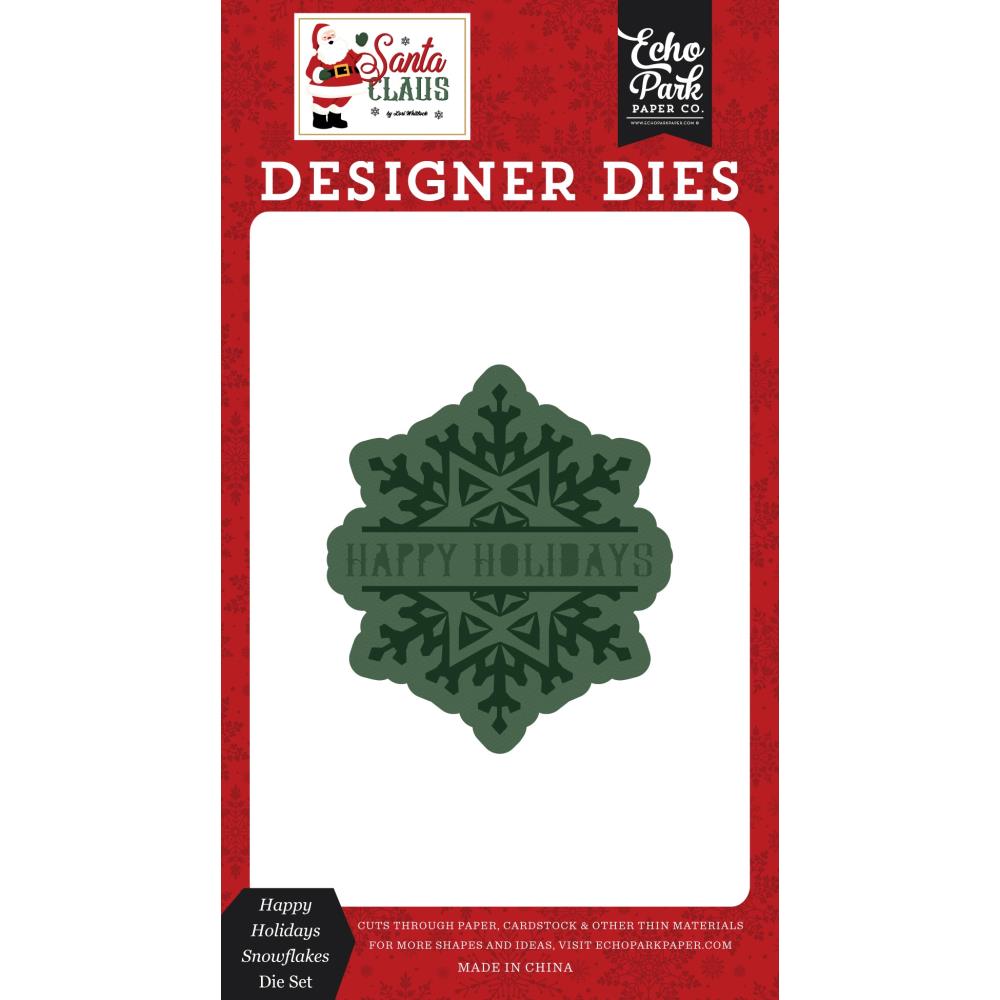 Echo Park Happy Holidays Snowflake Dies sc457042