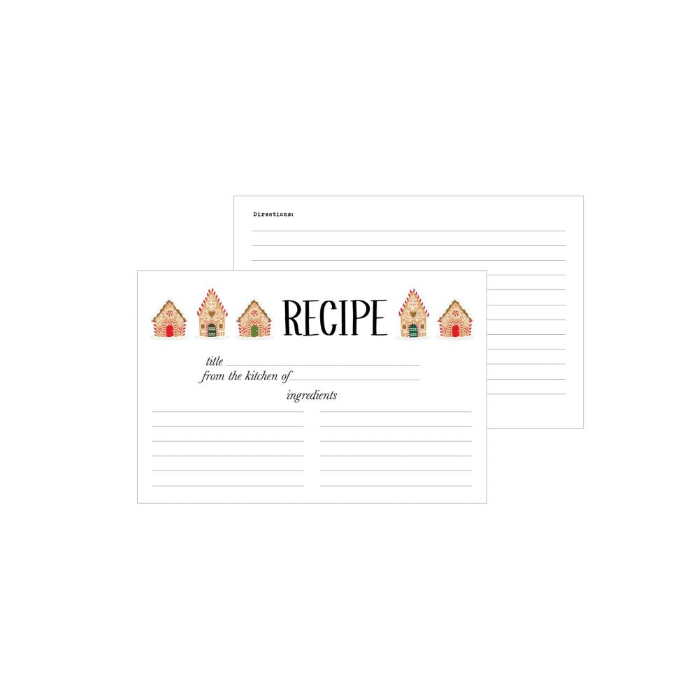 Echo Park Have A Holly Jolly Christmas Recipes Cards rc113 From The Kitchen Of Cards