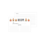 Echo Park Have A Holly Jolly Christmas Recipes Cards rc113 From The Kitchen Of Cards