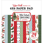 Echo Park Here Comes Santa Paws 6 x 6 Paper Pad hcsp517023