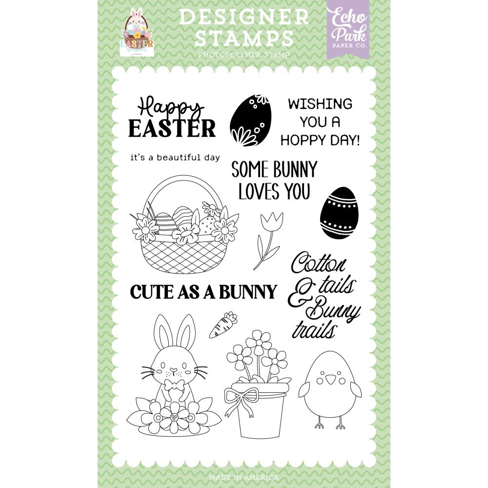 Echo Park Hoppy Day Clear Stamps eb483045