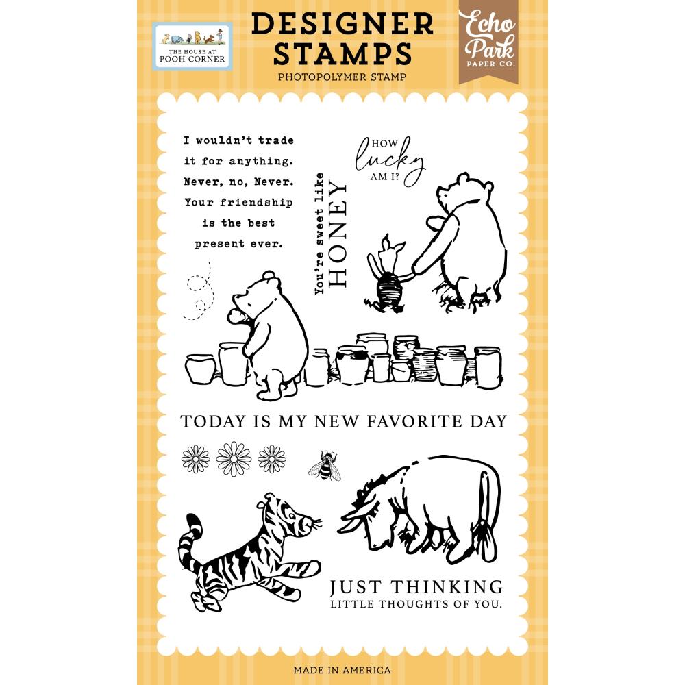 Echo Park How Lucky Am I Stamps And Dies Bundle Clear Set