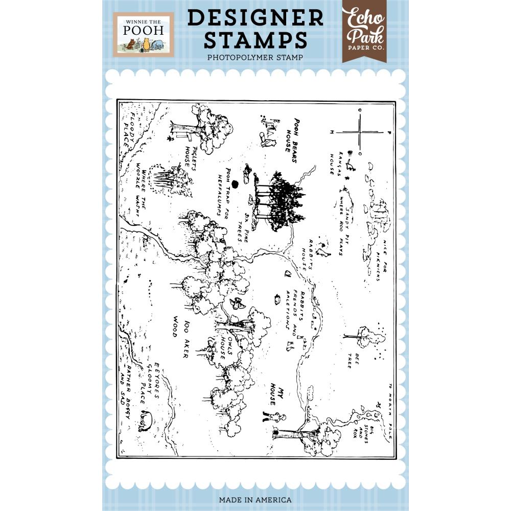 Echo Park Hundred Acre Woods Clear Stamps wtp363039