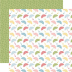 Echo Park In Full Bloom 12 x 12 Collection Kit ifb484016 Hello Spring Umbrellas
