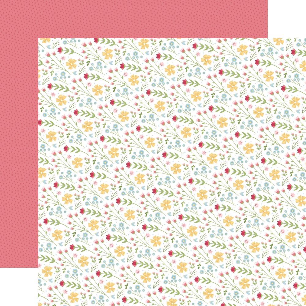 Echo Park In Full Bloom 12 x 12 Collection Kit ifb484016 Market Flowers