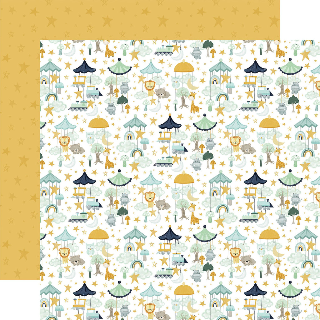 Echo Park It's A Boy 12 x 12 Collection Kit iab278016 Many Mobiles