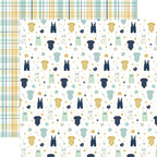 Echo Park It's A Boy 12 x 12 Collection Kit iab278016 Outfits And Overalls