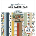 Echo Park It's Time To Travel 6 x 6 Paper Pad ttt494023