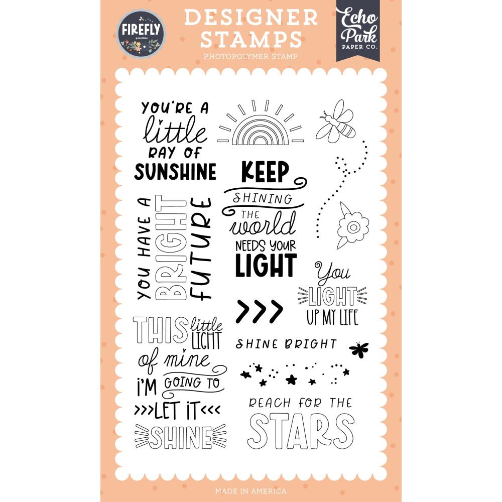Echo Park Light Up My Life Clear Stamps fly434047