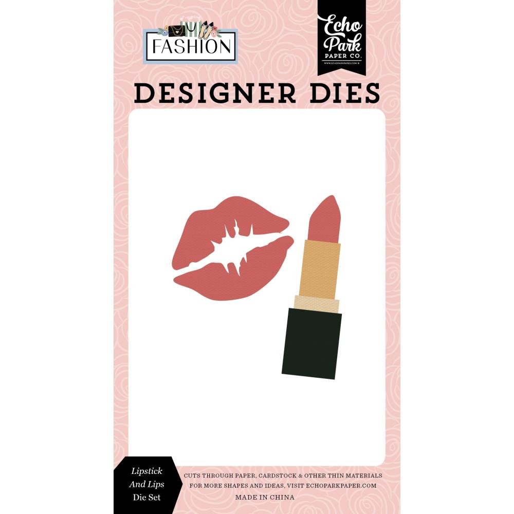 Echo Park Lipstick And Lips Dies fsh445043