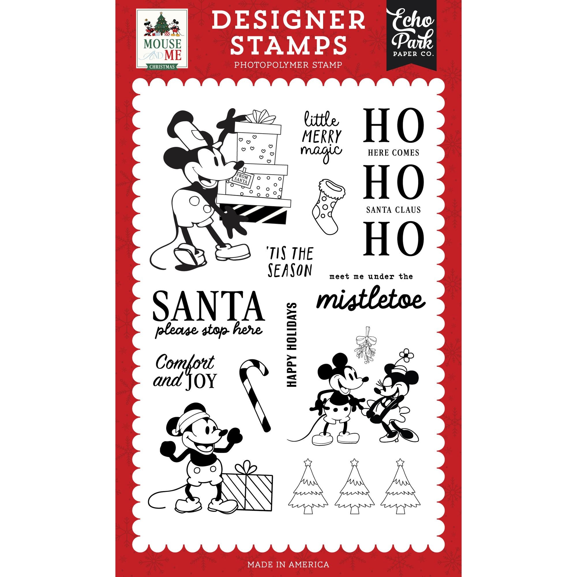 Echo Park Little Merry Magic Clear Stamps mmc520047