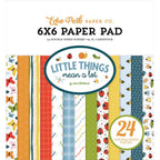 Echo Park Little Things Mean A Lot 6 x 6 Paper Pad mal411023