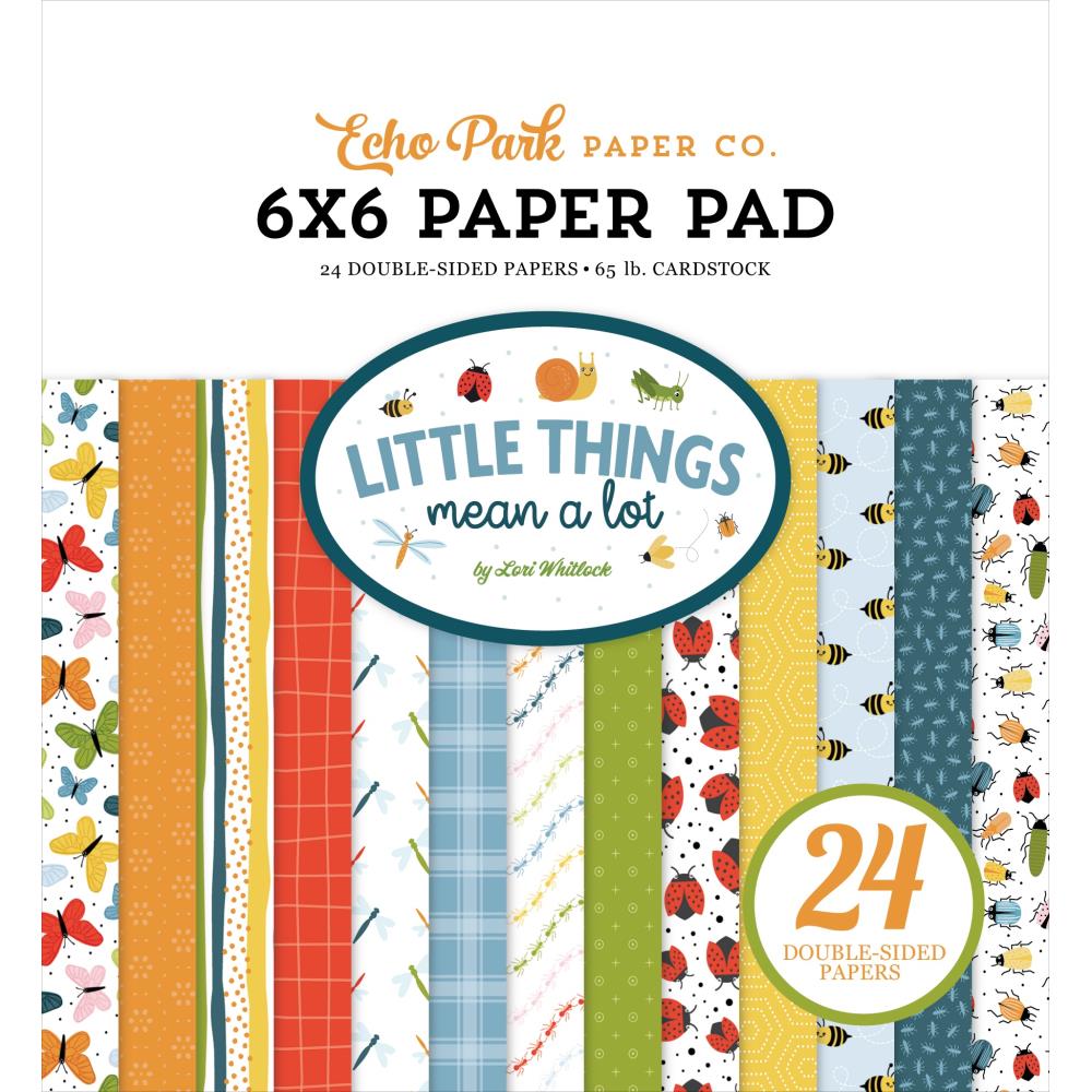 Echo Park Little Things Mean A Lot 6 x 6 Paper Pad mal411023