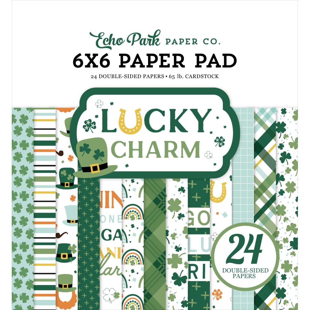 Echo Park Lucky Charm 6 x 6 Paper Pad luc410023