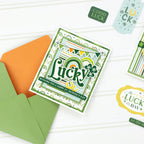 Echo Park Lucky Charm 6 x 6 Paper Pad luc410023 Lucky Card