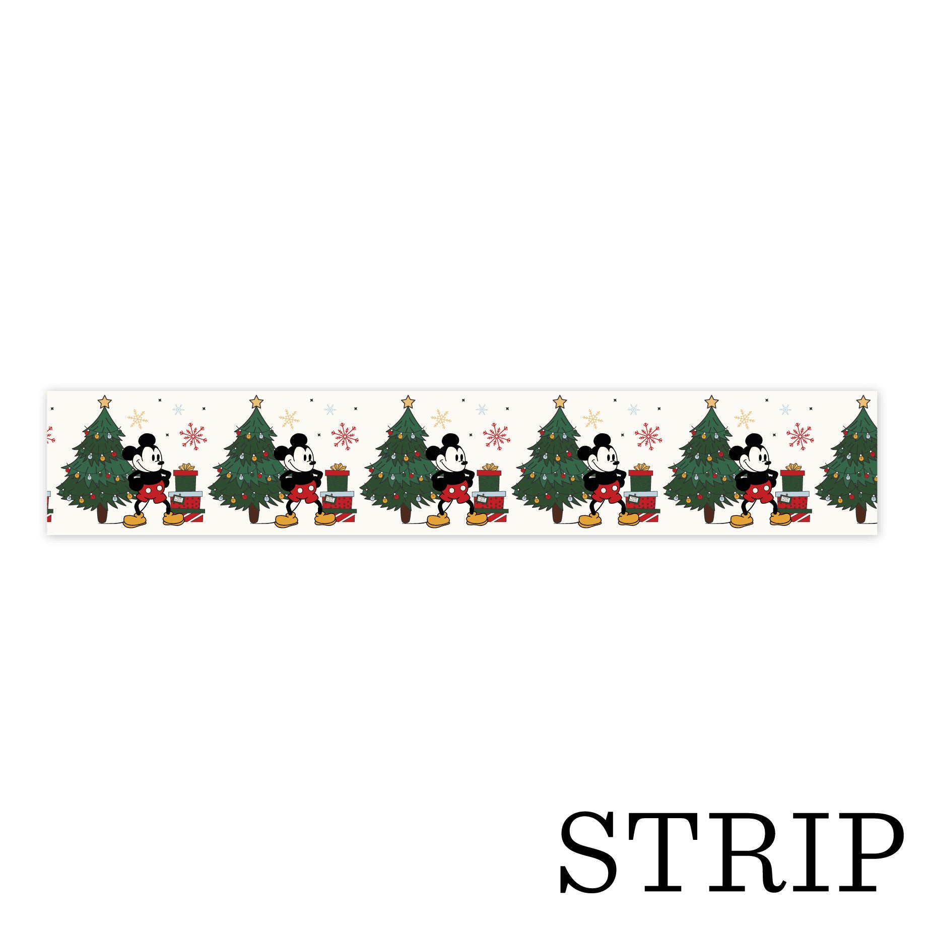 Echo Park Merry Mouse Christmas Washi Tape mmc520027