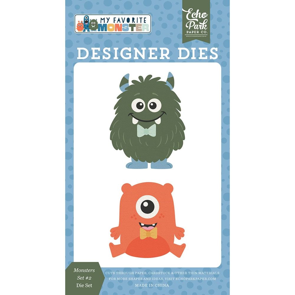 Echo Park Monsters Set 2 Dies mfm499042