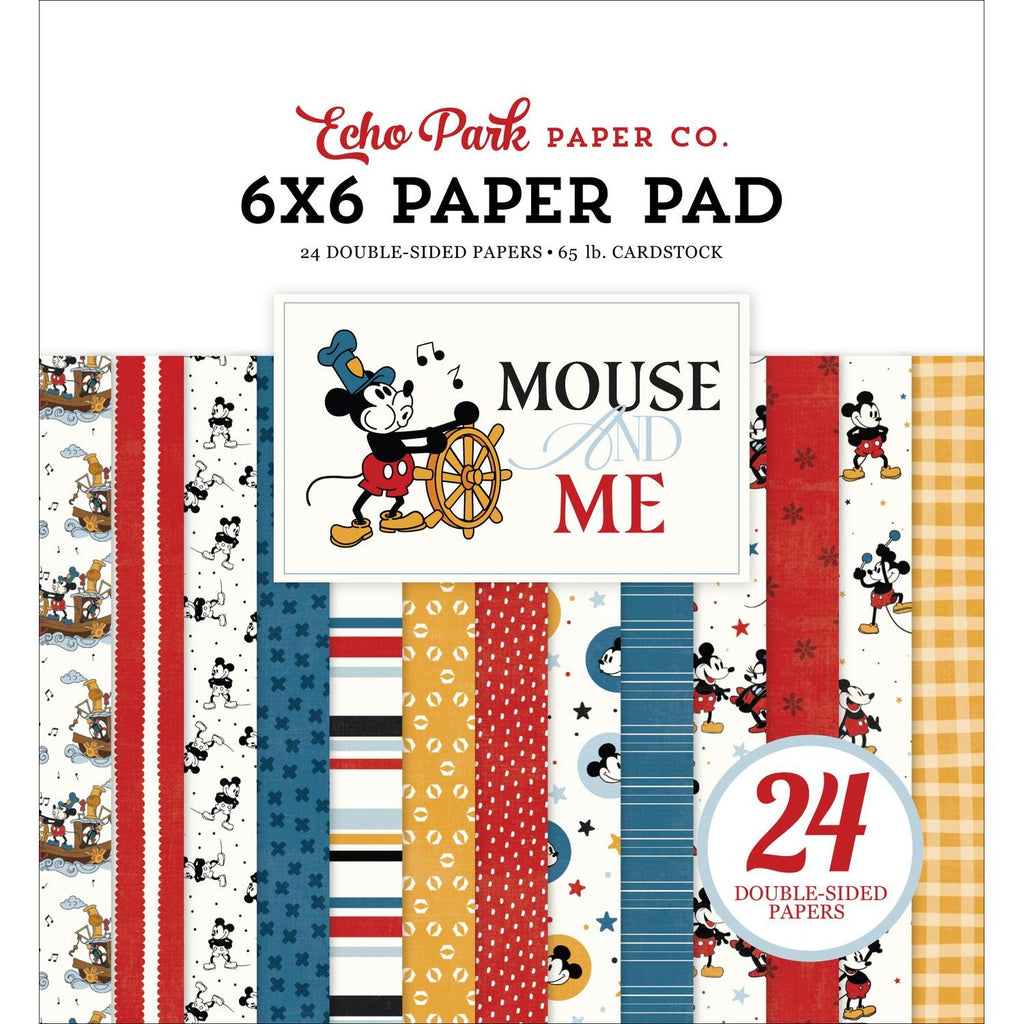 Echo Park Mouse And Me 6 x 6 Paper Pad mam487023