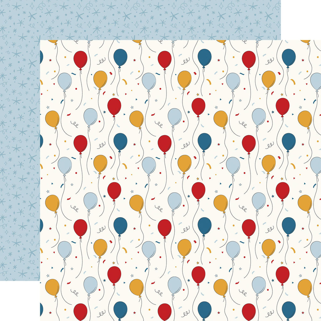 Echo Park Mouse And Me Birthday 12 x 12 Collection Kit mmb509016 Disney Balloons