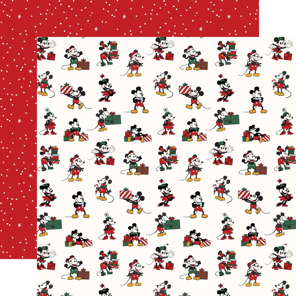 Echo Park Mouse And Me Christmas 12 x 12 Mega Bundle mmc520050 Present Pals