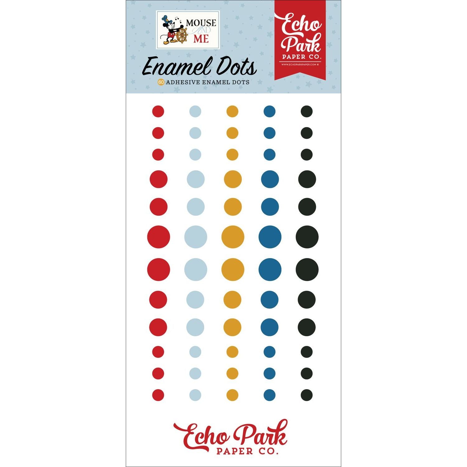 Echo Park Mouse And Me Enamel Dots mam487028