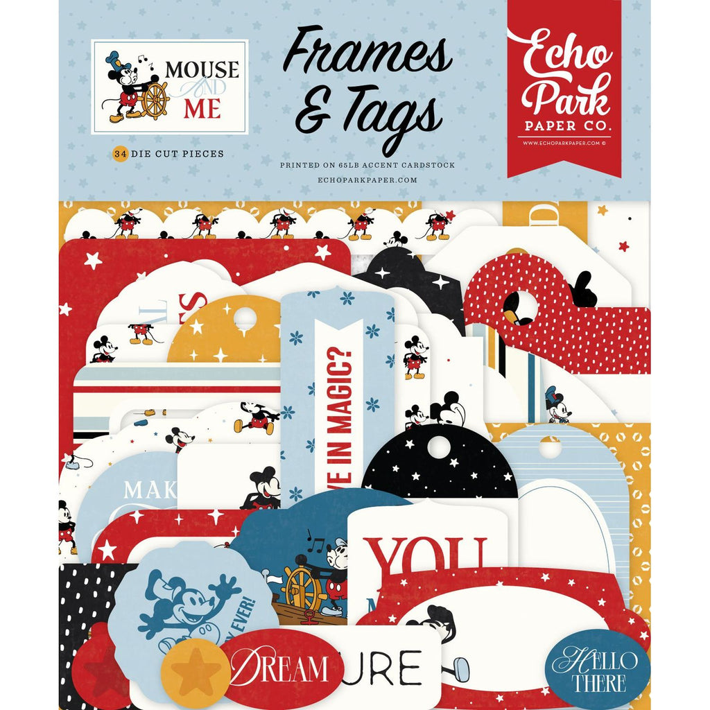 Echo Park Mouse And Me Frames And Tags mam487025