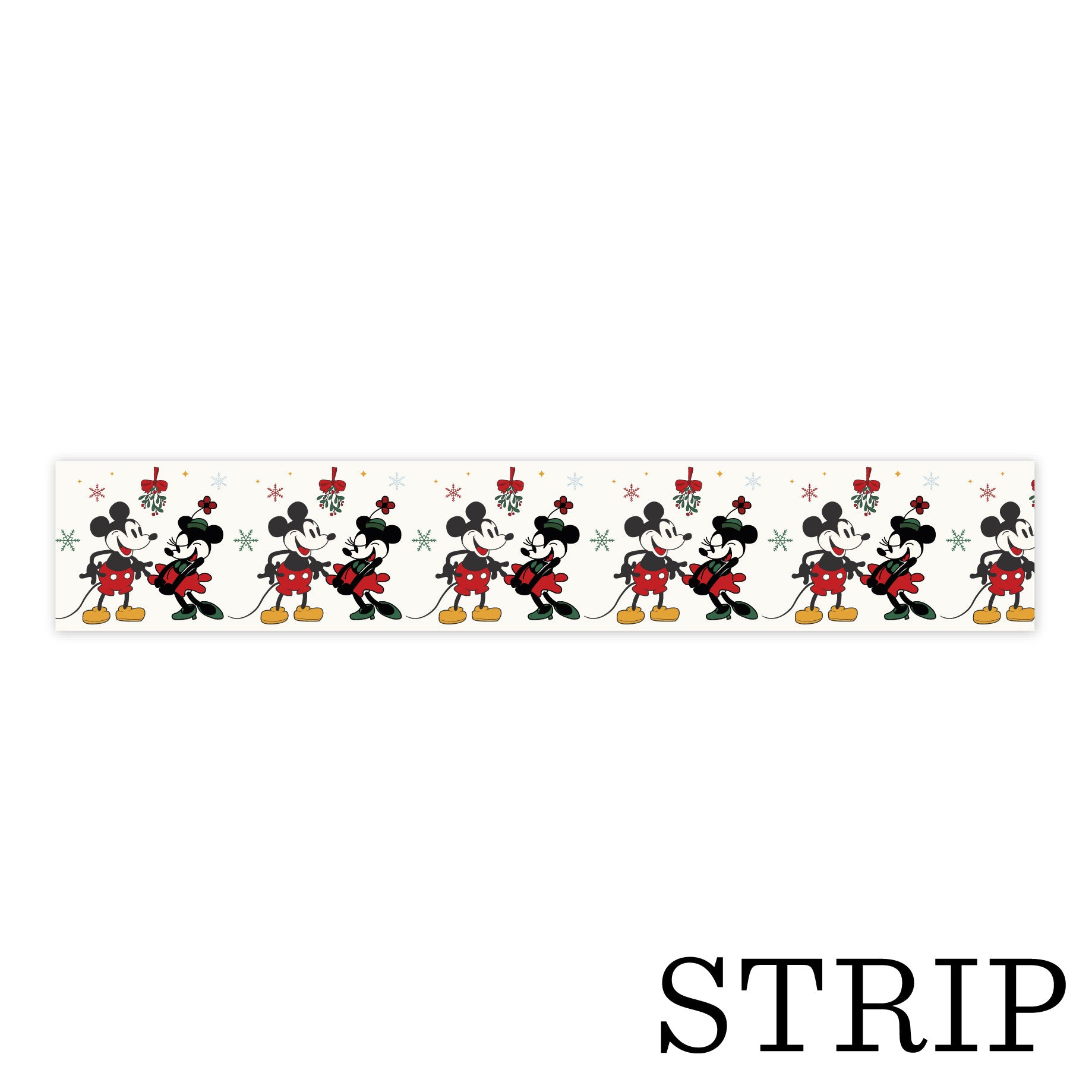 Echo Park  Mouse Mistletoe Washi Tape mmc520037