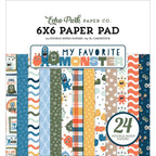 Echo Park My Favorite Monster 6 x 6 Paper Pad mfm499023