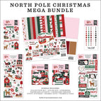 Echo Park North Pole Christmas 12 x 12 Mega Bundle npc515050