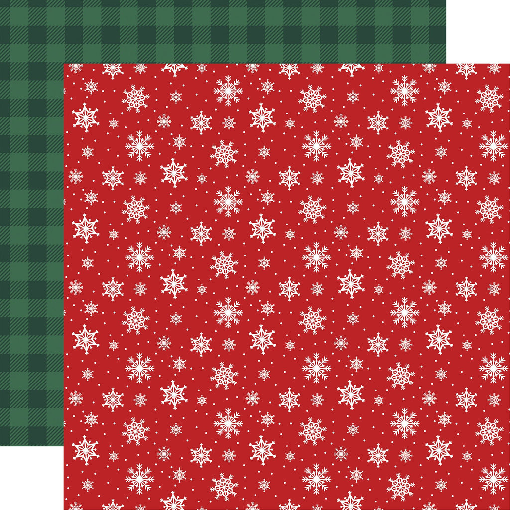 Echo Park North Pole Christmas 12 x 12 Mega Bundle npc515050 Arctic Snowflakes