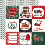 Echo Park North Pole Christmas 12 x 12 Mega Bundle npc515050 Dear Santa Letter Sentiments