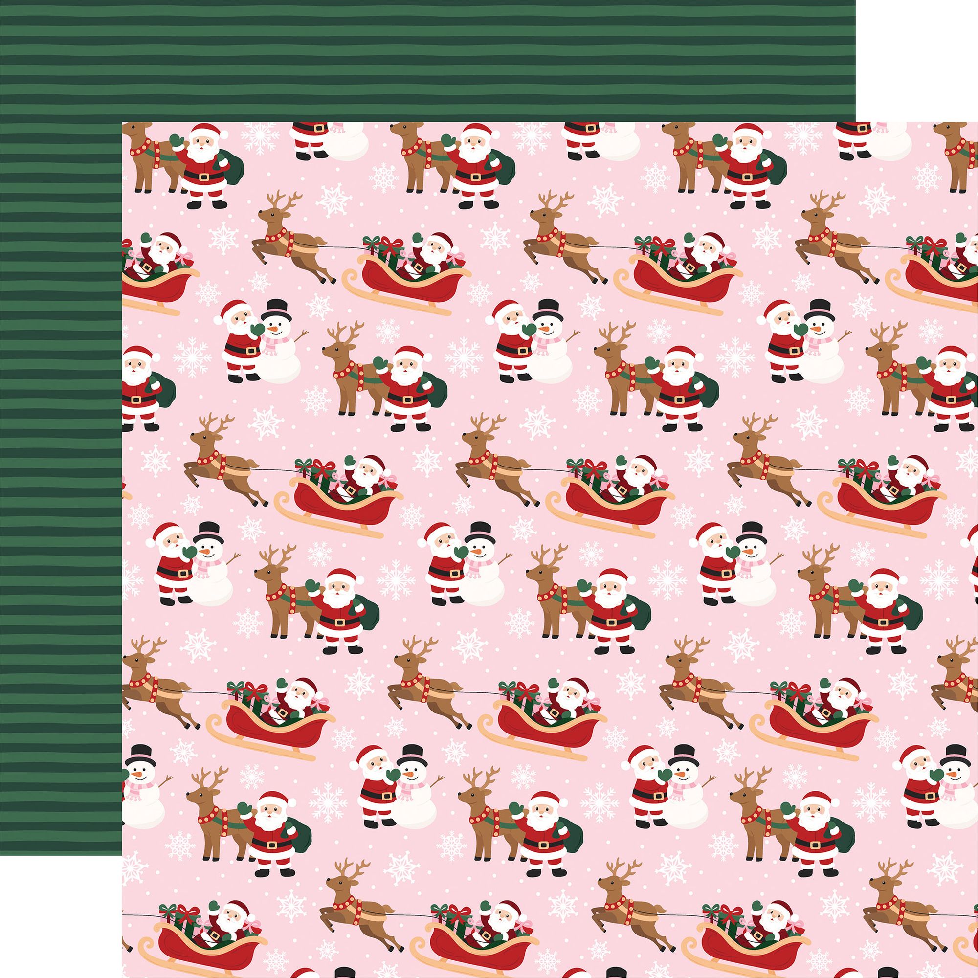 Echo Park North Pole Christmas 12 x 12 Mega Bundle npc515050 Santa Buddies