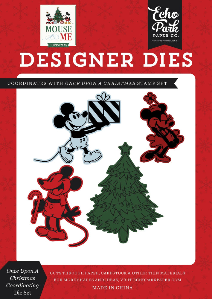 Echo Park Once Upon A Christmas Clear Stamps And Dies Bundle MMC520043 Die Set Alone