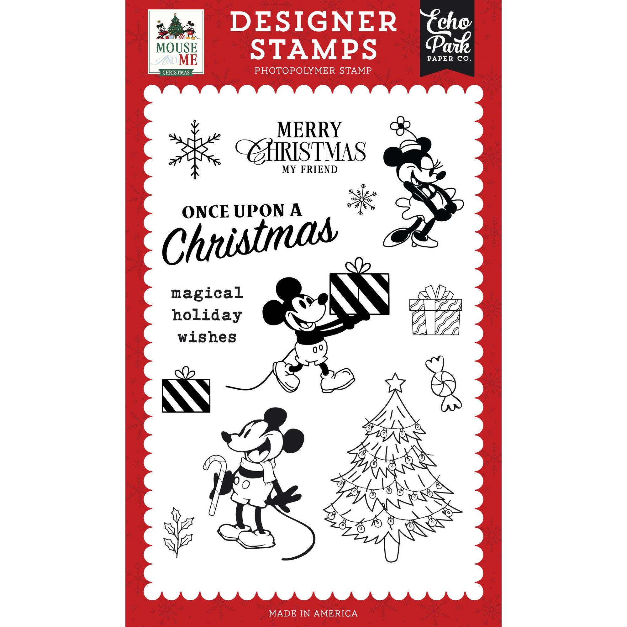 Echo Park Once Upon A Christmas Clear Stamps mmc520046