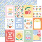 Echo Park Our Groovy Summer 12 x 12 Collection Kit ogs496016 Peace And Love Sentiments