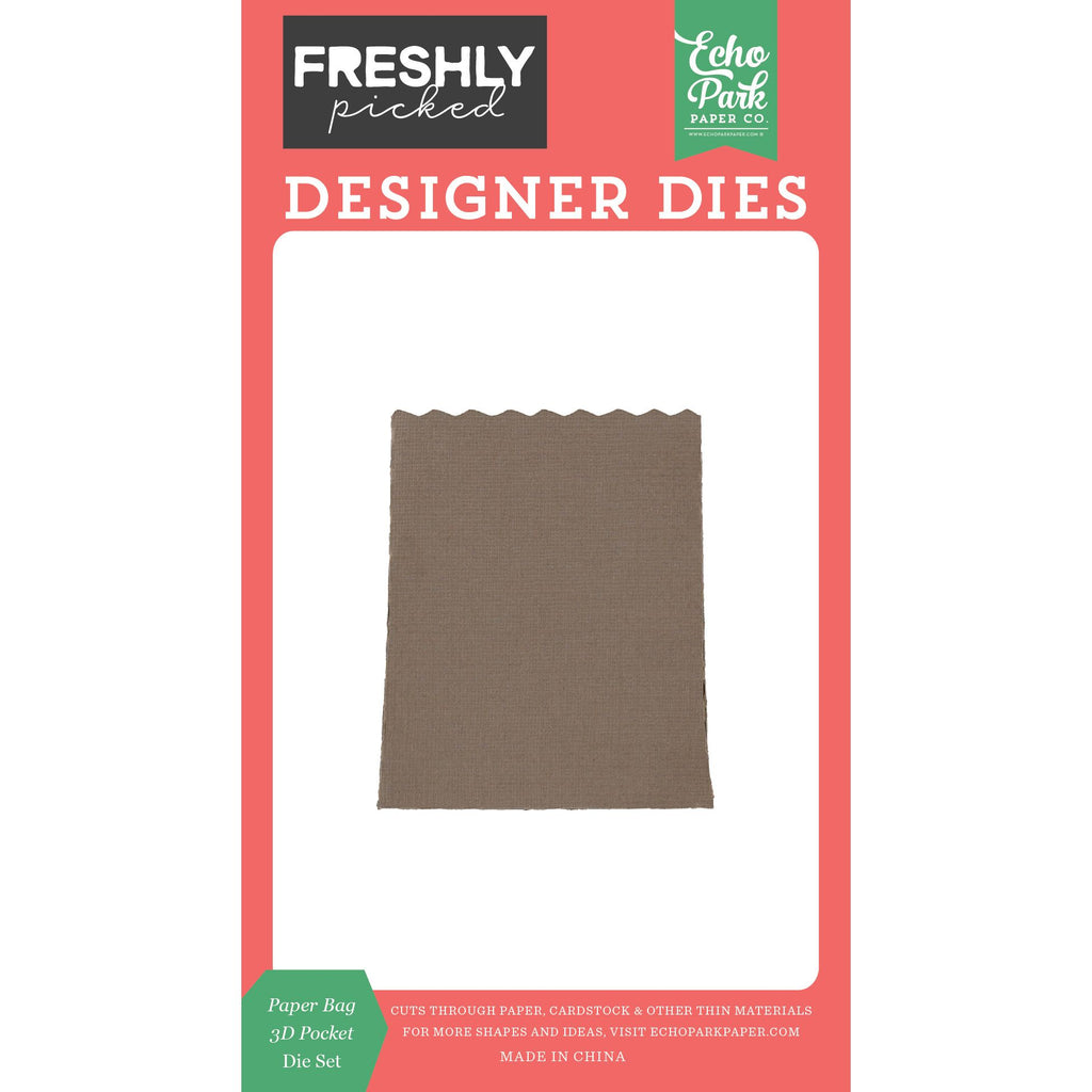 Echo Park Paper Bag 3D Pocket Dies fp510040