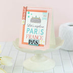 Echo Park Paris 6 x 6 Paper Pad cbp405023 Let's Explore Card