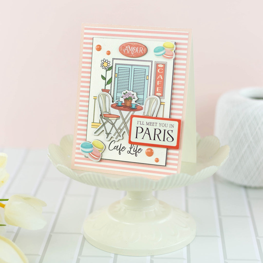 Echo Park Paris 6 x 6 Paper Pad cbp405023 meet you in Paris