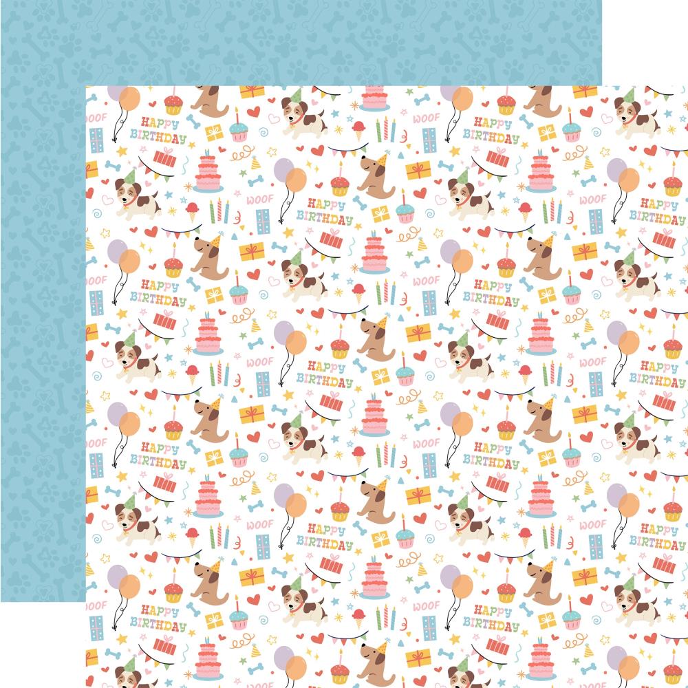 Echo Park Party Animal 12 x 12 Collection Kit pa480016 Birthday Dog